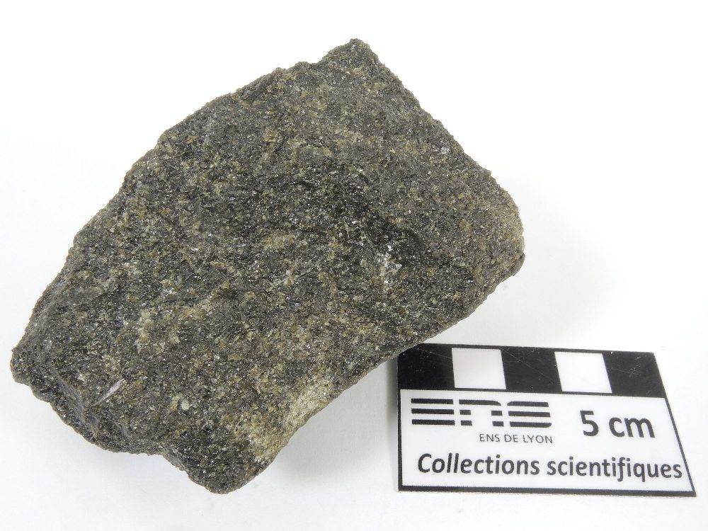 Péridotite Cumulât d’olivine et de clinopyroxène du Complexe intrusif de Rum Province magmatique des Hébrides Rùm